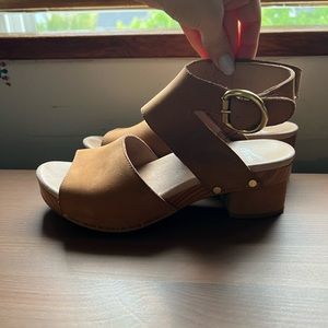 Dansko Sandal Clog Soft Leather Size 37